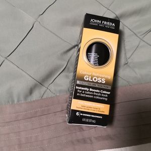 Warm blonde John frieda hair gloss